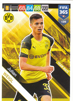 Julian Weigl Borussia Dortmund 2019 FIFA 365 #130